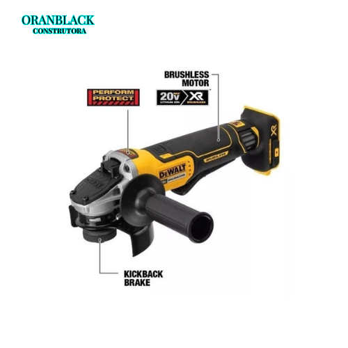 Lixadeira Esmerilhadeira -20v Dcg413 DEWALT Brushless + 1 Bateria de 4ah XR