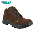 BOTINA ECOSAFETY COURO NOBUCK - Oranblack